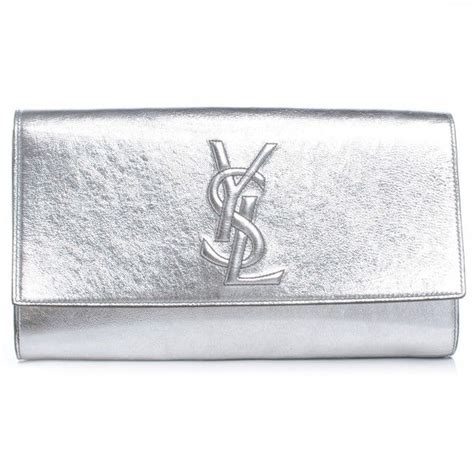 ysl clutch metallic|YSL clutch on sale.